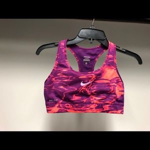 Nike Dri-fit tie-dye sports bra